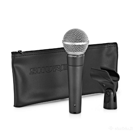 Shure | Мікрофон wokalny | SM58-LCE | Ciemnoсірий - 3