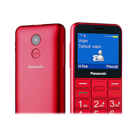 Panasonic KX-TU155EXBN червоний 2.4 