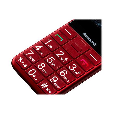 Panasonic KX-TU155EXBN червоний 2.4 