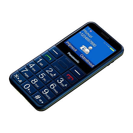Panasonic KX-TU155EXBN синій 2.4 