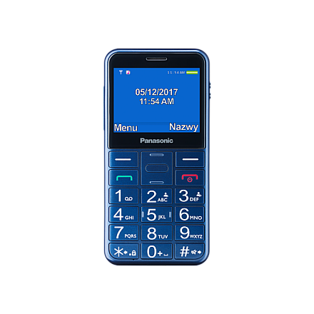 Panasonic KX-TU155EXBN синій 2.4 