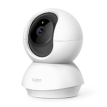 TP-LINK | Pan/Tilt Home Security Wi-Fi Camera | Tapo C210 | 3 MP | 4mm/F/2.4 | Tryb prywatności, alarm dźwiękowy i świetlny, wykrywanie ruchu i powiadomienia, noktowizor | H.264 | Micro SD, maks. 256