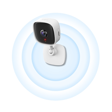 TP-LINK | Home Security Wi-Fi Camera | Tapo C110 | Cube | 3 MP | 3.3mm/F/2.0 | Tryb prywatności, alarm dźwiękowy i świetlny, wykrywanie ruchu i powiadomienia, zaawansowany noktowizor | H.264 | Micro S - 2