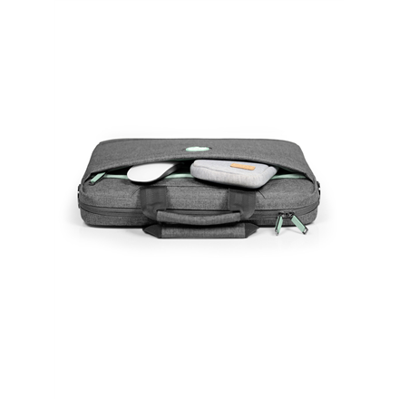 PORT DESIGNS | Pasuje do rozmiaru " | Etui na laptopa Yosemite Eco TL 13/14 | Etui na laptopa | Szary | Pasek na ramię - 7
