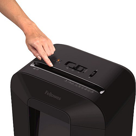 Fellowes Powershred | LX85 | Cross-cut | Niszczarka | P-4 | T-4 | Karty kredytowe | Zszywki | Spinacze | Papier | 19 litrów | Czarny - 7