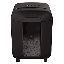 Fellowes Powershred | LX85 | Cross-cut | Niszczarka | P-4 | T-4 | Karty kredytowe | Zszywki | Spinacze | Papier | 19 litrów | Czarny