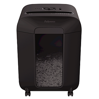 Fellowes Powershred | LX85 | Cross-cut | Niszczarka | P-4 | T-4 | Karty kredytowe | Zszywki | Spinacze | Papier | 19 litrów | Czarny