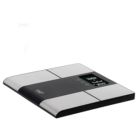 Adler Bathroom scale with analyzer AD 8165 Maximum weight (capacity) 225 kg, Accuracy 100 g, Body Mass Index (BMI) measuring, S - 3