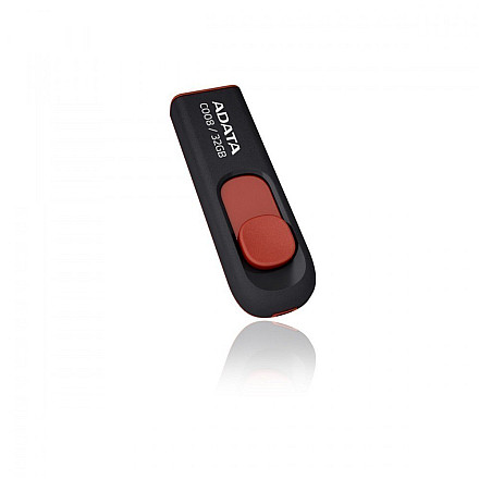 ADATA | C008 | 32 GB | USB 2.0 | чорний/червоний - 5
