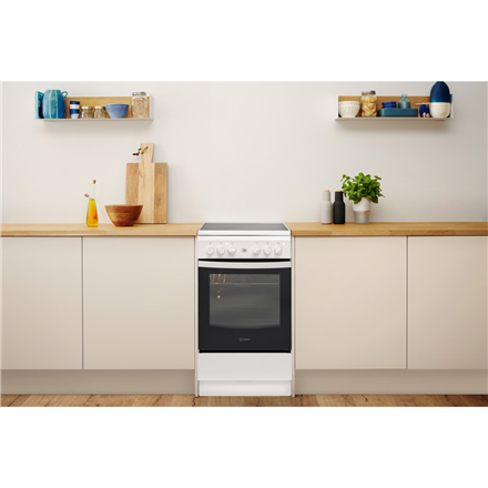 INDESIT Кухонна плита IS5V8GMW/E Тип поверхні Vitroceramic - 4