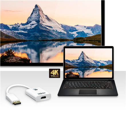 Aten VC986B True 4K DisplayPort to HDMI 2.0 Active Adapter - 3