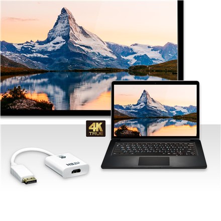 Aten VC986B True 4K DisplayPort to HDMI 2.0 Active Adapter - 8