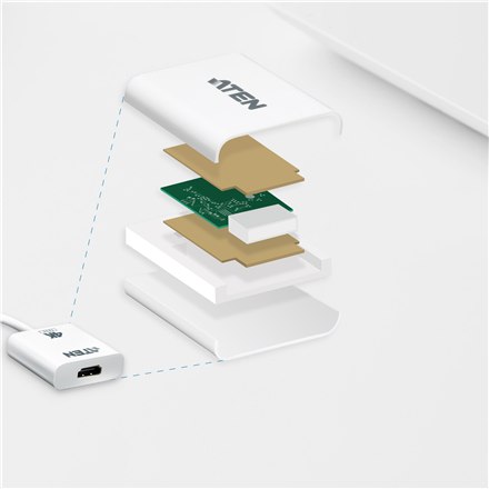 Aten VC986B True 4K DisplayPort to HDMI 2.0 Active Adapter - 9