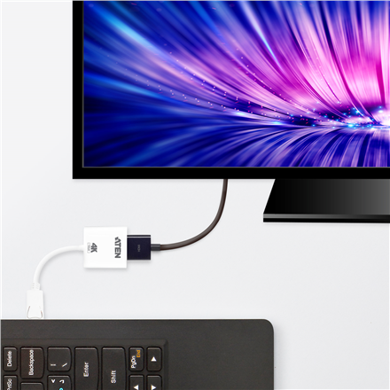 Aten VC986B True 4K DisplayPort to HDMI 2.0 Active Adapter - 2