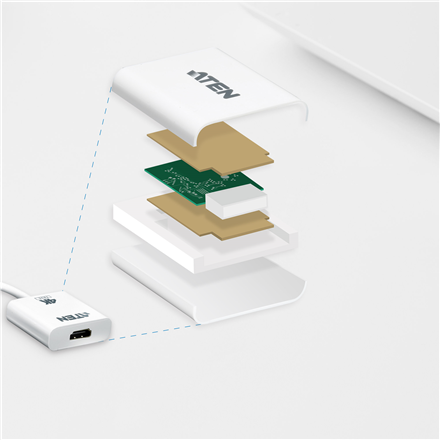 Aten VC986B True 4K DisplayPort to HDMI 2.0 Active Adapter - 4