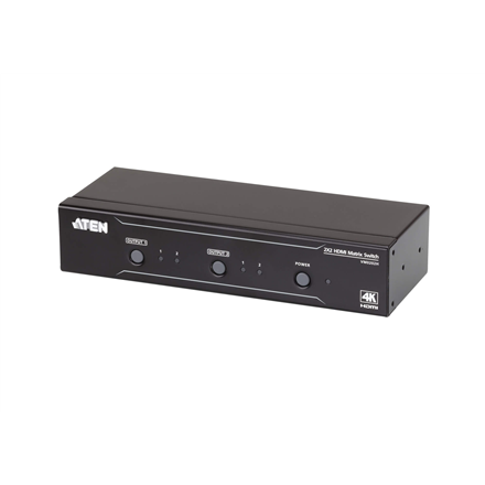 Aten | Przełącznik 2x2 4K HDMI Martrix | VM0202H | Gwarancja 36 miesięcy - 1