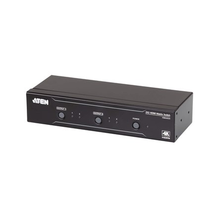 Aten | Przełącznik 2x2 4K HDMI Martrix | VM0202H | Gwarancja 36 miesięcy - 4