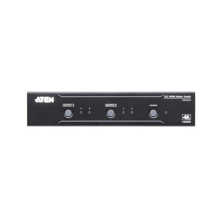 Aten | Przełącznik 2x2 4K HDMI Martrix | VM0202H | Gwarancja 36 miesięcy - 5