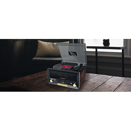 Muse Mikrosystem gramofonowy з talerzem winylowym MT-112 W - 5