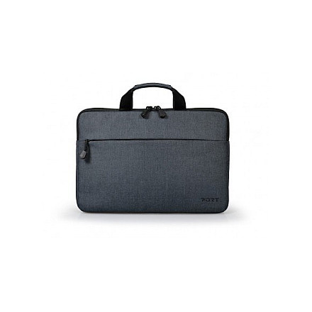 PORT DESIGNS | Pasuje do rozmiaru 13,3 " | Belize | Etui na laptopa ładowane od góry | Czarny | Pasek na ramię - 6