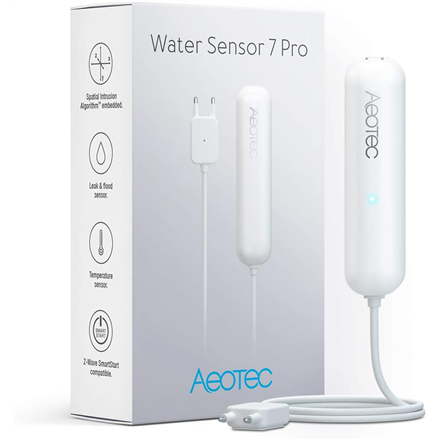 AEOTEC | Z-Wave Plus V2 | Water Sensor 7 Pro | Zigbee | Biały - 1