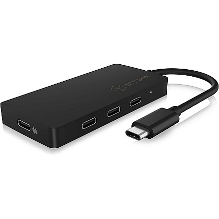 Raidsonic | 4-portowy hub z interfejsem USB typu C i portem PD | IB-HUB1429-CPD - 5
