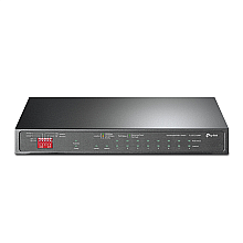 TP-LINK 10-портовий Gigabit Easy Smart комутатор із 8 портами PoE+
