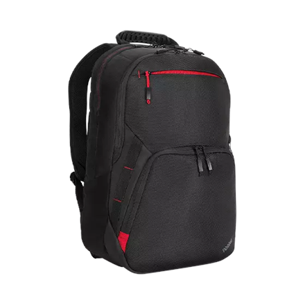 Lenovo | Pasuje do rozmiaru " | Plecak ThinkPad Essential Plus 15,6 cala (zrównoważony i przyjazny dla środowiska, wykonany z przetworzonego PET: łącznie 28% na zewnątrz: 60%) | Plecak | Czarny | 15,6 - 1