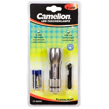 Camelion | CT4004 | Latarka | 9 LED - 2