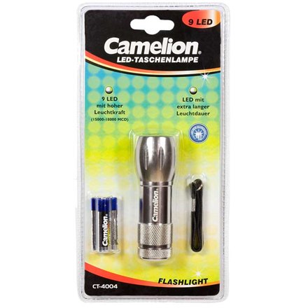 Camelion | CT4004 | Latarka | 9 LED - 4