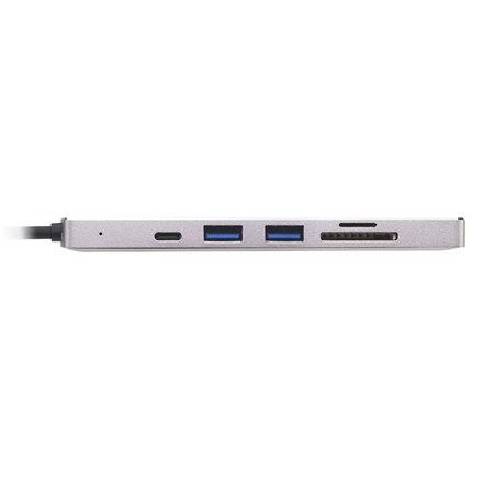 Aten UH3239 USB-C Multiport Mini Dock with Power Pass-Through Aten | USB-C Multiport Mini Dock with Power Pass-Through | UH3239 | Stacja dokująca | Porty Ethernet LAN (RJ-45) | Porty VGA (D-Sub) ilość - 5