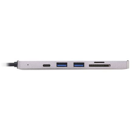 Aten UH3239 USB-C Multiport Mini Dock with Power Pass-Through Aten | USB-C Multiport Mini Dock with Power Pass-Through | UH3239 | Stacja dokująca | Porty Ethernet LAN (RJ-45) | Porty VGA (D-Sub) ilość - 2