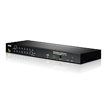 Aten CS1716A 16-portowy przełącznik KVM PS/2-USB VGA z portem Daisy-Chain i obsługą urządzeń peryferyjnych USB Aten | 16-portowy przełącznik KVM PS/2-USB VGA z portem Daisy-Chain i obsługą urządzeń pe