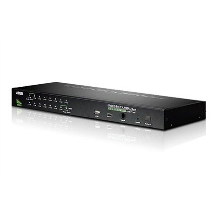 Aten CS1716A 16-portowy przełącznik KVM PS/2-USB VGA z portem Daisy-Chain i obsługą urządzeń peryferyjnych USB Aten | 16-portowy przełącznik KVM PS/2-USB VGA z portem Daisy-Chain i obsługą urządzeń pe - 4