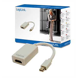 Адаптер wideo Logilink 19-pinowe HDMI typu A жіночі Mini DisplayPort