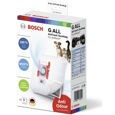 Bosch | BBZAFGALL | AirFresh GALL Worek для odkurzacza | білий - 3