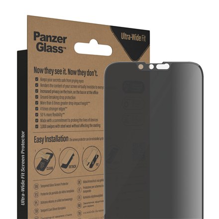 PanzerGlass Ochraniacz ekranu - скло - з filtrem приватності - 7