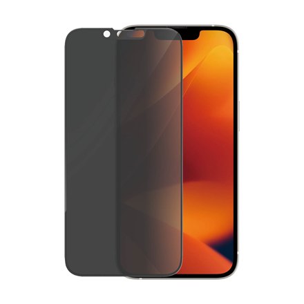 PanzerGlass | Ochraniacz ekranu - szkło - z filtrem prywatności | Apple iPhone 13, 13 Pro, 14 | Czarny | Przezroczysty - 5