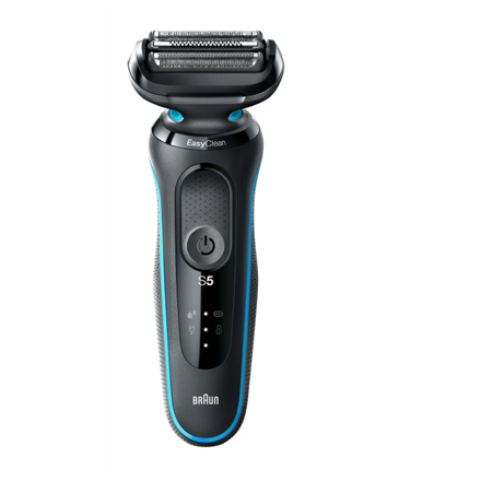 Braun | Golarka | 51-M1200s | Czas pracy (maks.) 50 min | Na mokro i sucho | Czarny/miętowy - 2