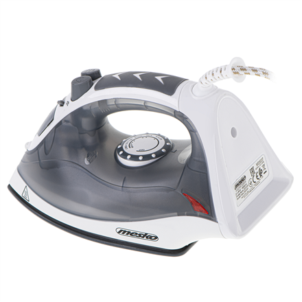 Mesko | MS 5037 | Żelazko parowe | 2800 W | Pojemność zbiornika na wodę 170 ml | Ciągłe uderzenie pary 35 g/min | Wydajność uderzenia pary g/min | Szary - 3