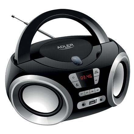 Adler | AD 1181 | CD Boombox | Динаміки | USB Підключення - 8