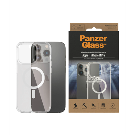 PanzerGlass | Pokrowiec na telefon komórkowy - kompatybilny z MagSafe | Apple iPhone 14 Pro | Przezroczysty - 2