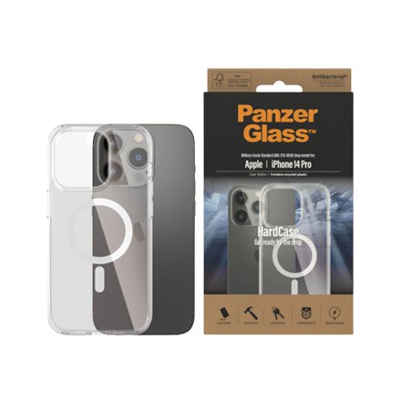 PanzerGlass | Pokrowiec na telefon komórkowy - kompatybilny z MagSafe | Apple iPhone 14 Pro | Przezroczysty - 5