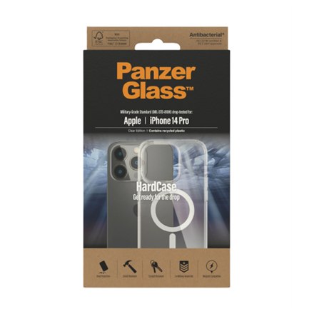 PanzerGlass | Pokrowiec na telefon komórkowy - kompatybilny z MagSafe | Apple iPhone 14 Pro | Przezroczysty - 6
