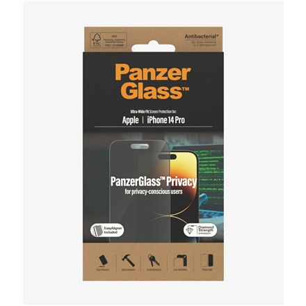 PanzerGlass Ochraniacz ekranu - скло - з filtrem приватності - 10