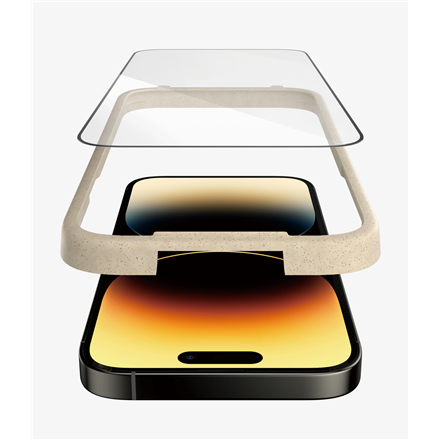 PanzerGlass | Ochraniacz ekranu - szkło | Apple iPhone 14 Pro | Szkło | Czarny | Przezroczysty - 4