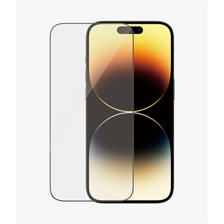 PanzerGlass | Ochraniacz ekranu - szkło | Apple iPhone 14 Pro | Szkło | Czarny | Przezroczysty - 6