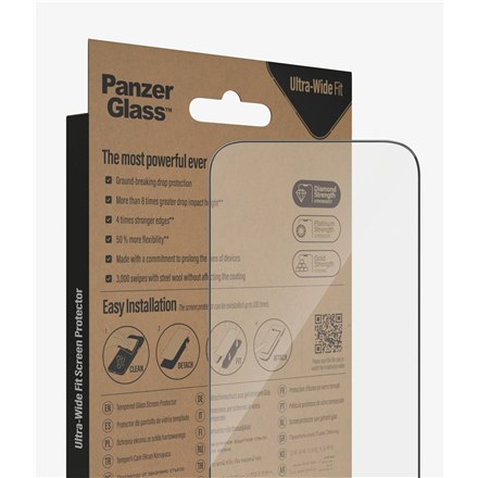 PanzerGlass | Ochraniacz ekranu - szkło | Apple iPhone 14 Pro | Szkło | Czarny | Przezroczysty - 8