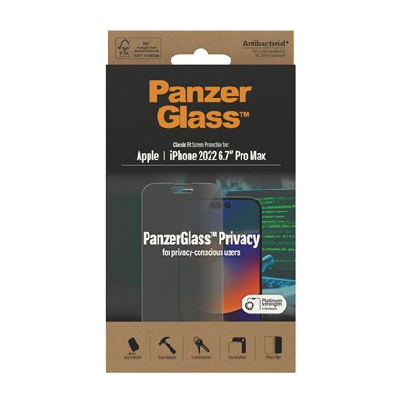 PanzerGlass Ochraniacz ekranu - скло - з filtrem приватності - 8