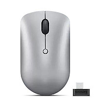 Lenovo | Bezprzewodowa mysz kompaktowa | 540 | Czerwony czujnik optyczny | Bezprzewodowa | 2.4G bezprzewodowa przez odbiornik USB-C | Chmurowa szarość | 1 rok(i)